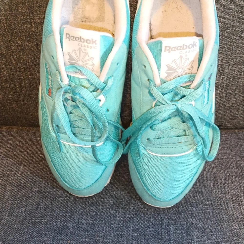 Reebok Classic Turquoise Sneakers